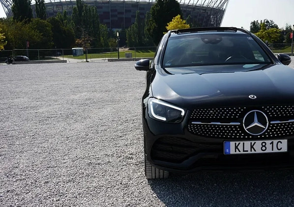 Mercedes-Benz GLC cena 215900 przebieg: 60870, rok produkcji 2021 z Małogoszcz małe 781